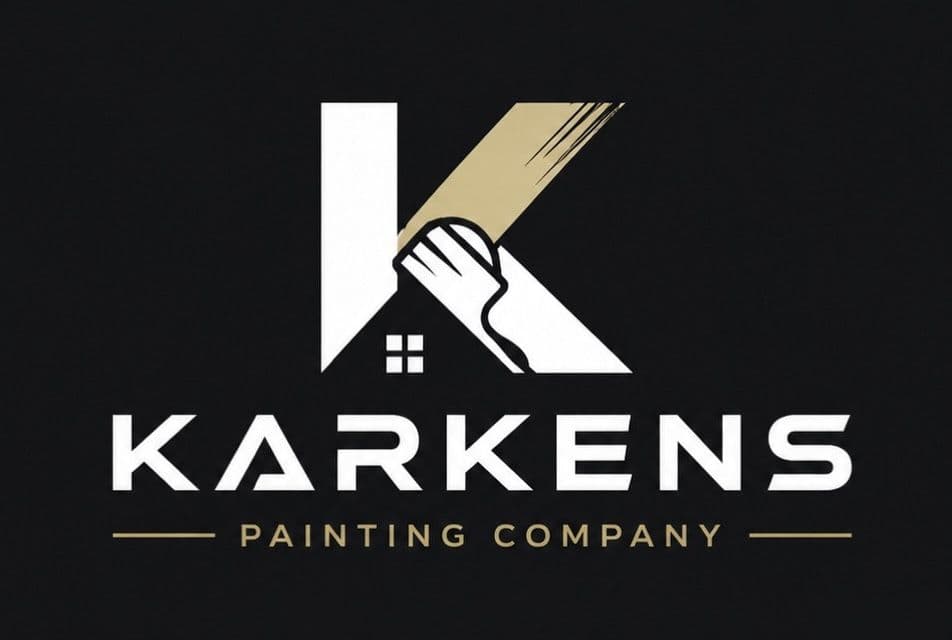 karkens painting logo black